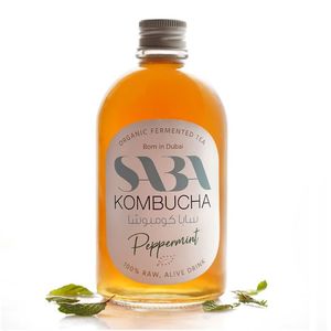 Saba Kombucha Organic Fermented Peppermint Tea