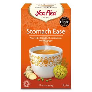 Yogi Tea Organic Stomach Ease Tea Bags Blended With Cardamom Fennel & Ginger