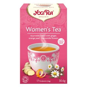 Yogi Tea Organic Women's Tea Bags With Ginger Orange Peel & Chamomile Flowers Caffeine Free