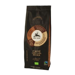 Alce Nero Organic Arabica & Robusta Strong Mocha Ground Coffee