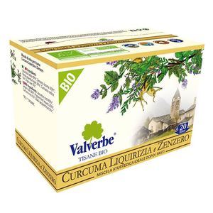 Valverbe Organic Herbal Turmeric Liquorice Ginger Tea