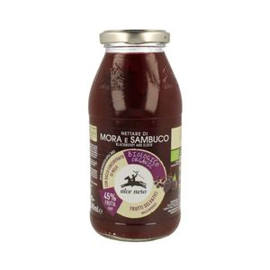 Alce Nero Organic Blackberry & Elder Nectar With Concentrated Apple Juice