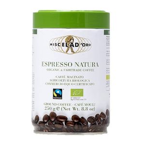 Miscela D'Oro Espresso Natura Organic Ground Coffee