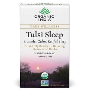 Organic India Tulsi Tea Bags For Calm And Restful Sleep Caffeine Free