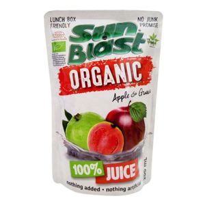 Sun Blast Organic Apple & Guava Juice