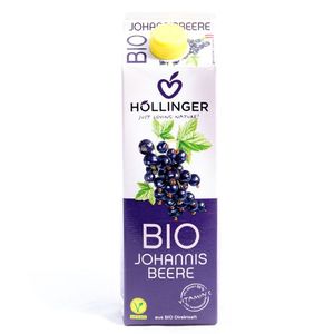 Hollinger Organic Blackcurrant Juice Vegan