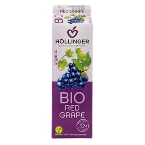 Hollinger Organic Red Grape Juice Vegan No Added Sugar