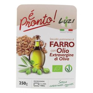 Luzi Organic Farro Grains With Extra Virgin Olive Oil No Added Preservatives Vegan