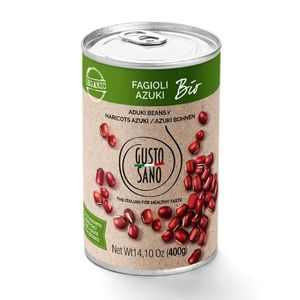 Gusto Sano Organic Aduki Beans No Added Salt