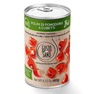 Gusto Sano Organic Chopped Tomatoes No Added Salt