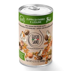 Gusto Sano Organic Spelt Beans & Pulses Soups No Added Salt