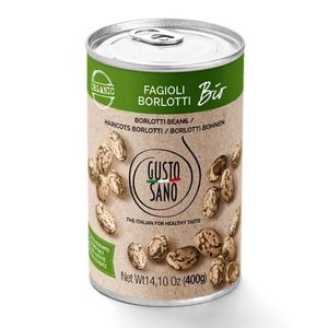 Gusto Sano Organic Borlotti Beans No Added Salt