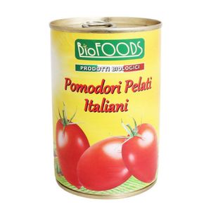 Bio Foods Organic Italian Peeled Plum Tomatoes