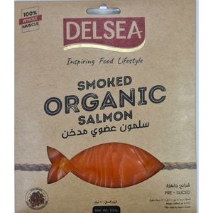 Smoked Organic Salmon Pre-Sliced