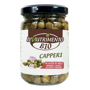 Il Nutrimento Organic Capers In Apple Vinegar Vegan