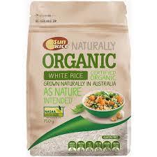 Sunrice Organic White Rice