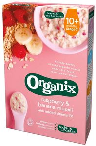 Organix Raspberry & Banana Muesli