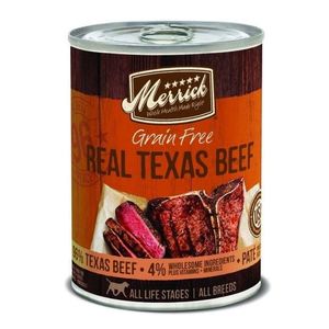 Merrick Wet Dog Food With Texas Beef Grain Free