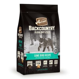 Merrick Backcountry Raw Infused Game Bird Recipe Dry Dog Food With Turkey Duck & Quail For All Breeds Grain Free