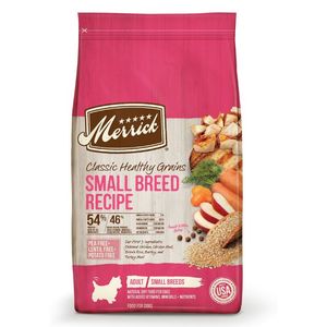Merrick Classic Small Breed Recipe Adult Dog Dry Food With Deboned Chicken & Turkey Meals Potato Free