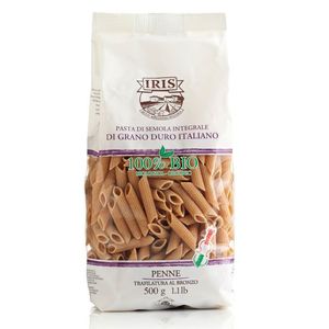 Iris Organic Durum Whole Wheat Semolina Penne Pasta