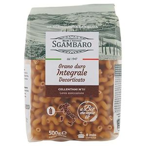 Sgambaro Organic Whole Durum Wheat Cellentani Pasta No.51