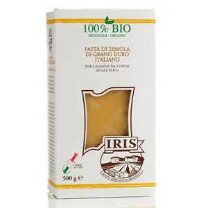 Iris Organic Lasagne Pasta Egg Free