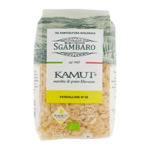 Sgambaro Kamut Organic Farfalline Pasta No.28