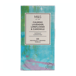 Calming Lavender  Lime Flower & Camomile Tea