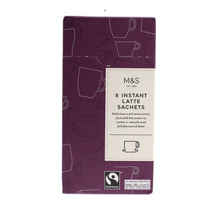 8 Instant Latte Sachets