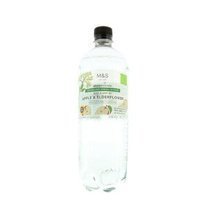 Unsweetened Sparkling Spring Water Apple & Elderflower