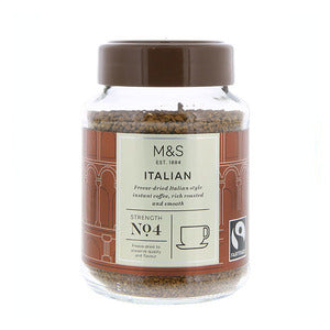 Italian Freeze Dried Instant Coffee
