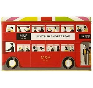 Shortbread Biscuit Bus Tin