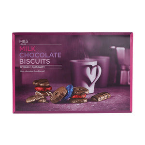 Milk Chocolate Biscuits Carton