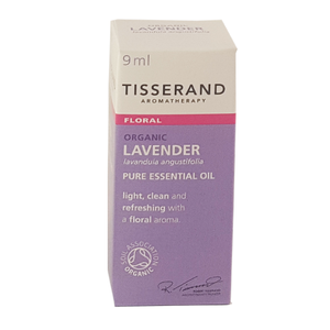 Tisserand Aromatherapy Organic Pure Essential Oil, Lavender