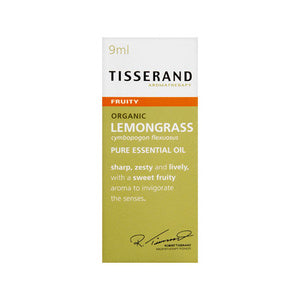 Tisserand Lemongrass Organic Essential Oil