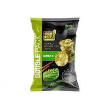 Rice Up Gluten Free Popped Brown Rice Chips Wasabi