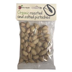 Organic Roasted And Salted Pistachios 75 G