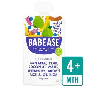 Babease Organic Banana, Pear & Coconut Water