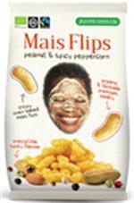 Fairtrade Mais Flips Peanut & Spicy Peppercorn 75g