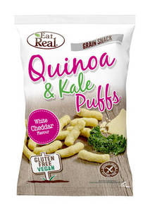 Quinoa & Kale Puff White Cheddar