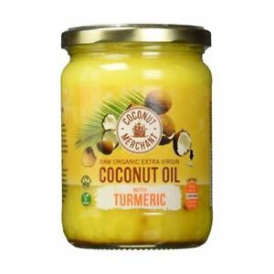Organic Raw Coconut Oil With Turmeric