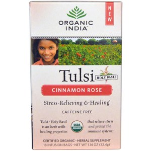 Tulsi Organic Cinnamon Rose