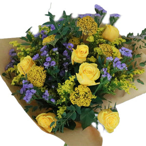 Bouquet Of Yellow Roses & Stratice