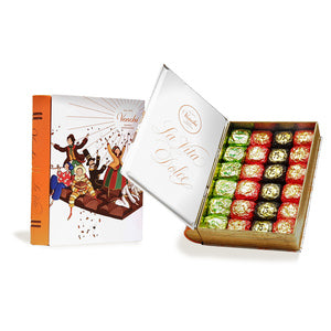 Assorted Chocolate Book Tin Box