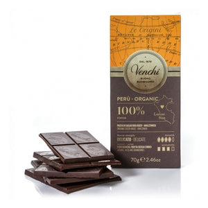 Venchi Peru Organic 100% Dark Chocolate