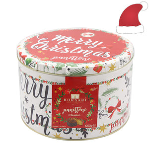 Borsari Panettone Merry Christmas Tin