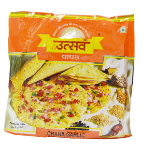 Utsav Chana Garlic Papad