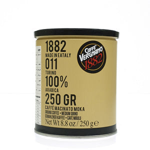 Vergnano Moka Ground Coffee 100% Arabica