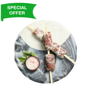 Australian Lamb Seftali Kebab On Skewers